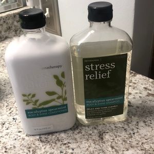 Used stress relief shampoo and conditioner